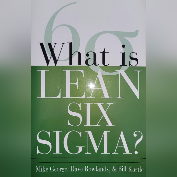 Lean six sigma paperback - Picture 1 of 2
